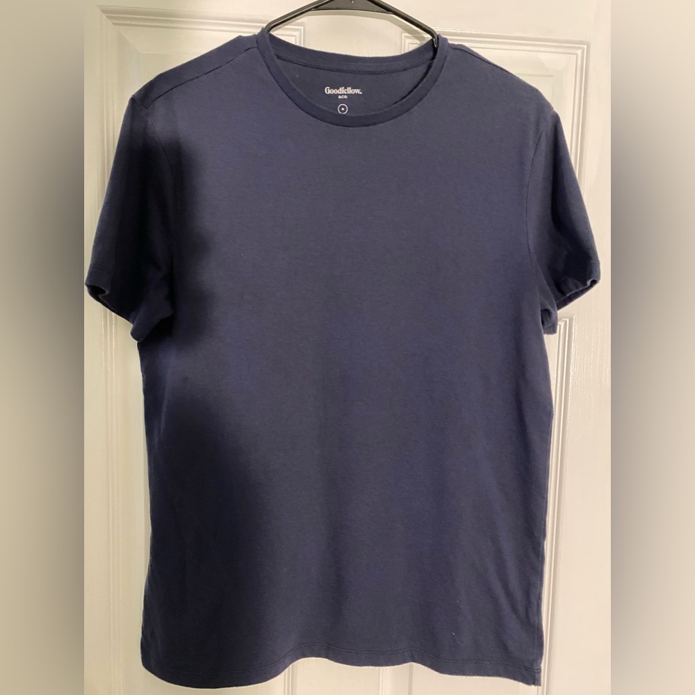 Goodfellow & Co Blue Short Sleeve Tee Size Medium
